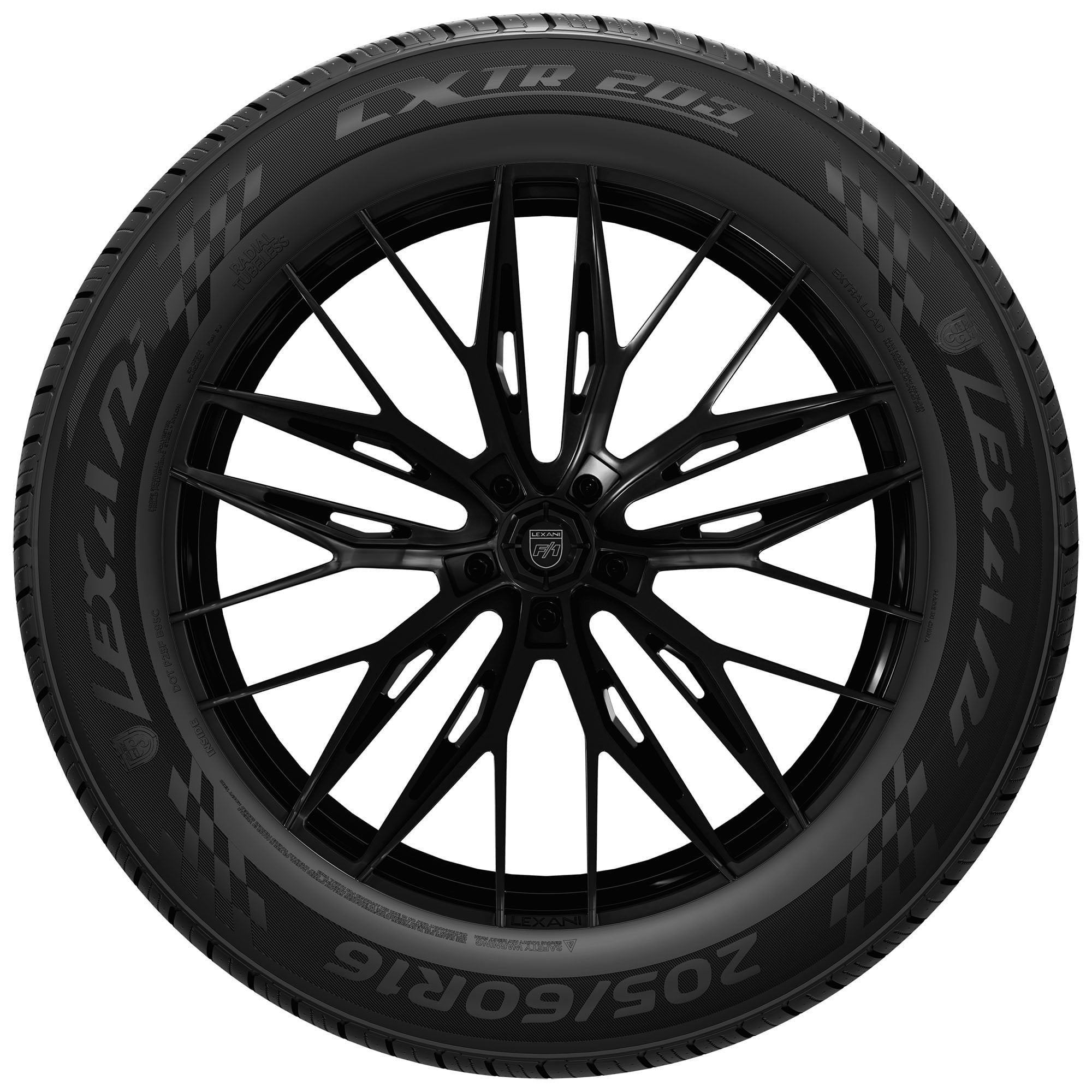Lexani LXTR-203 All Season 205/55R16 91V Passenger Tire Lexani