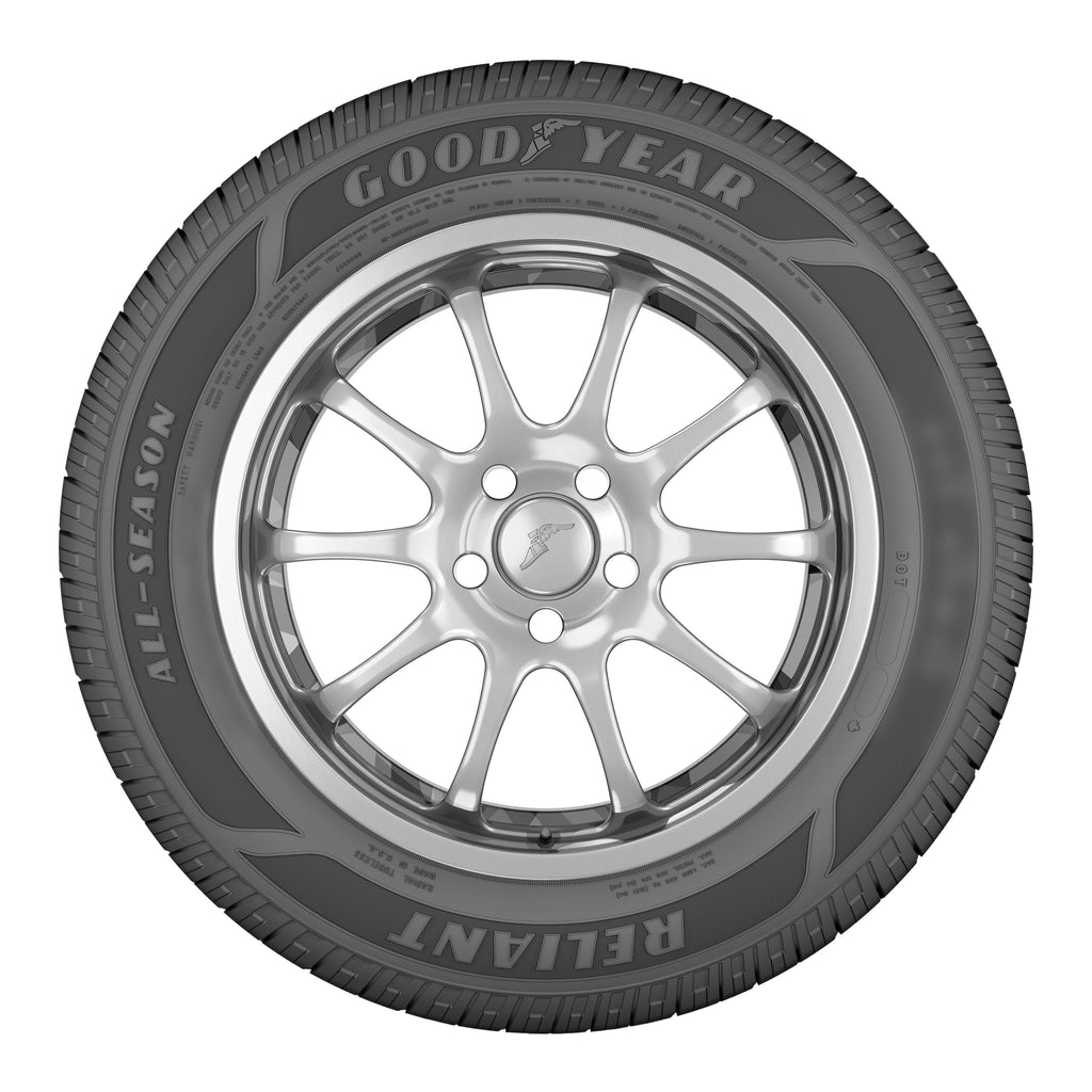 Goodyear Reliant All-Season 215/55R17 94V All-Season Tire Fits: 2011-15 Chevrolet Cruze Eco, 2012-14 Toyota Camry Hybrid XLE Goodyear