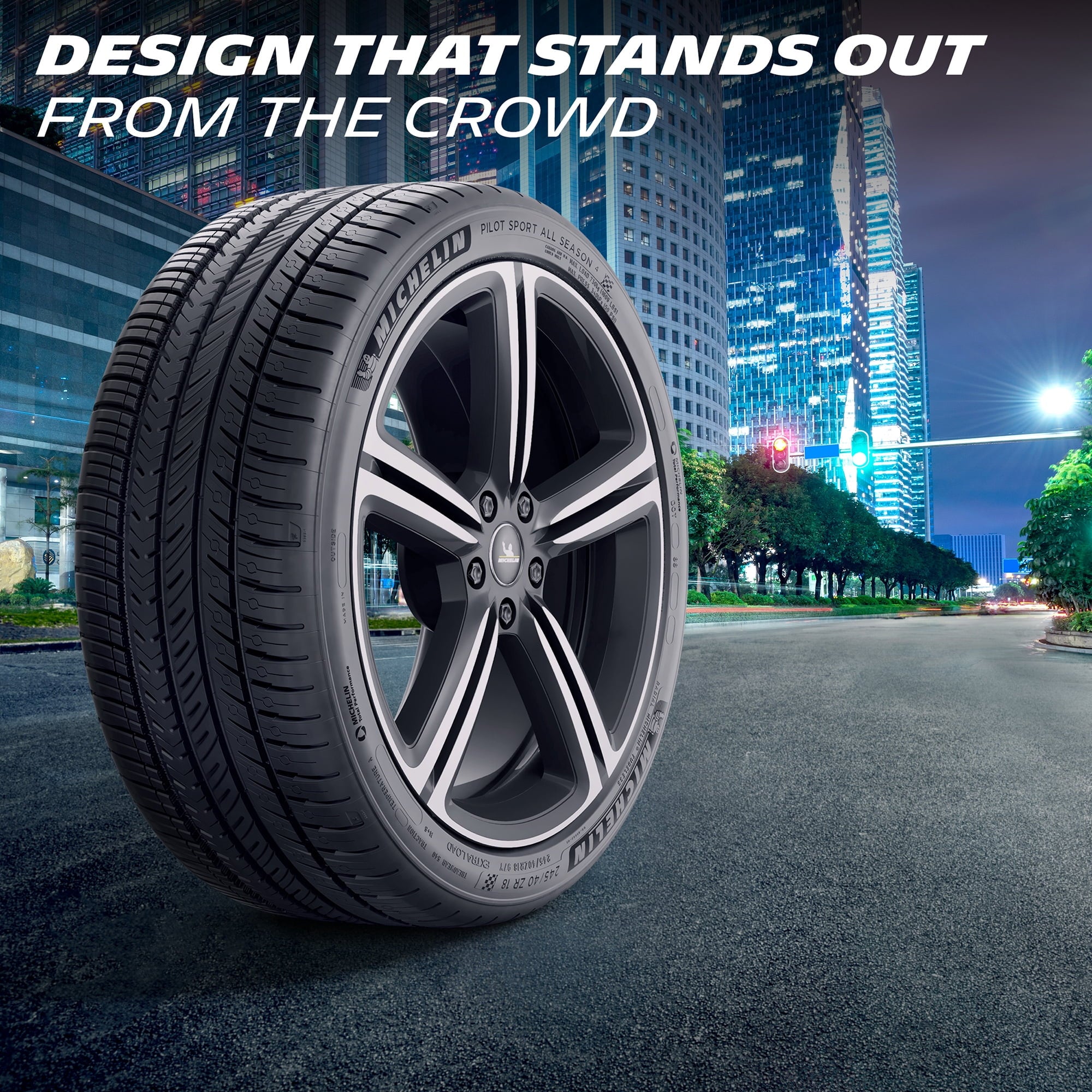 Michelin Pilot Sport All-Season 4 325/30ZR19 (101Y) Tire Michelin