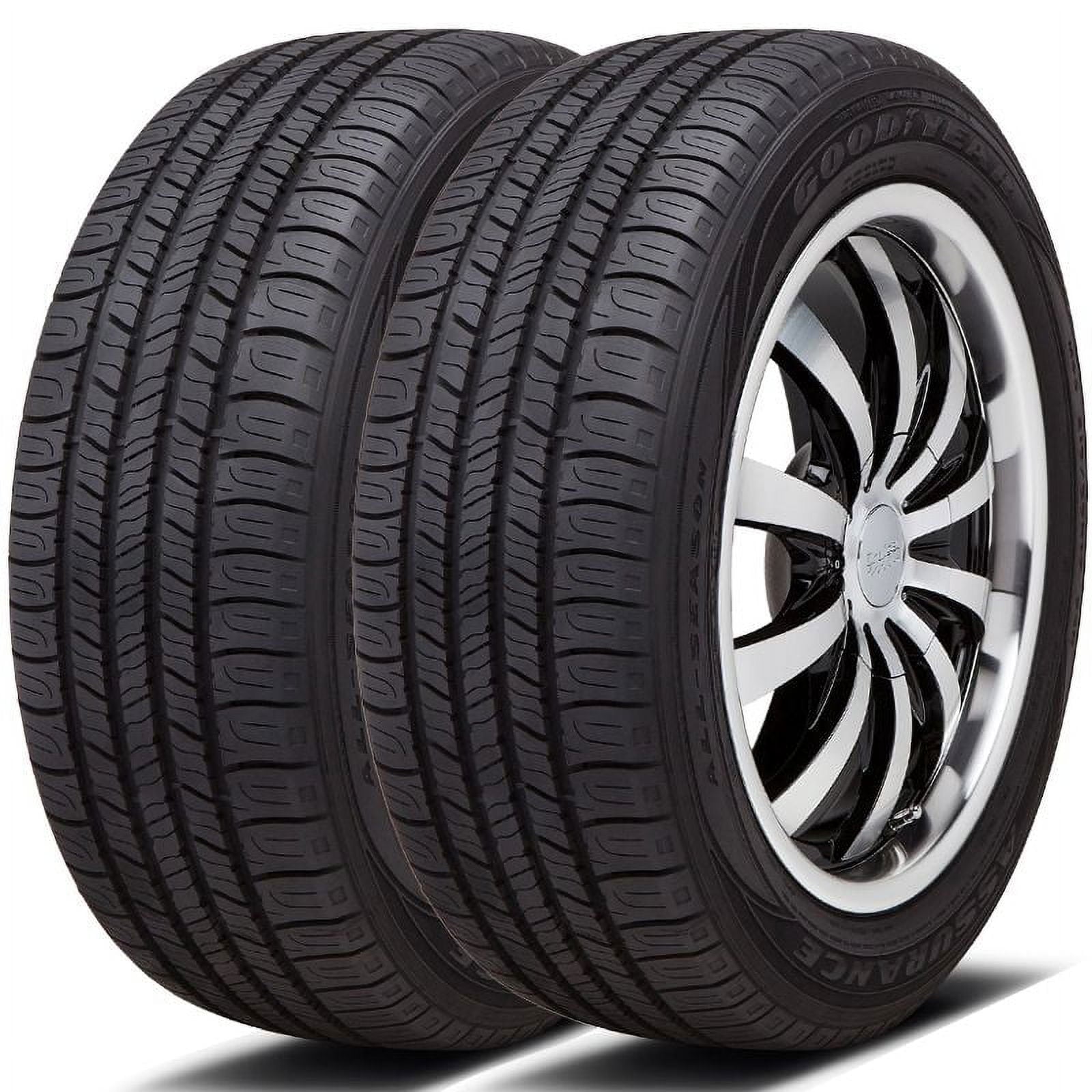 2 Goodyear Assurance All-Season 205/70R15 96T 600AB 65,000 Mile Warranty Tires 407785374 / 205/70/15 / 2057015 Goodyear