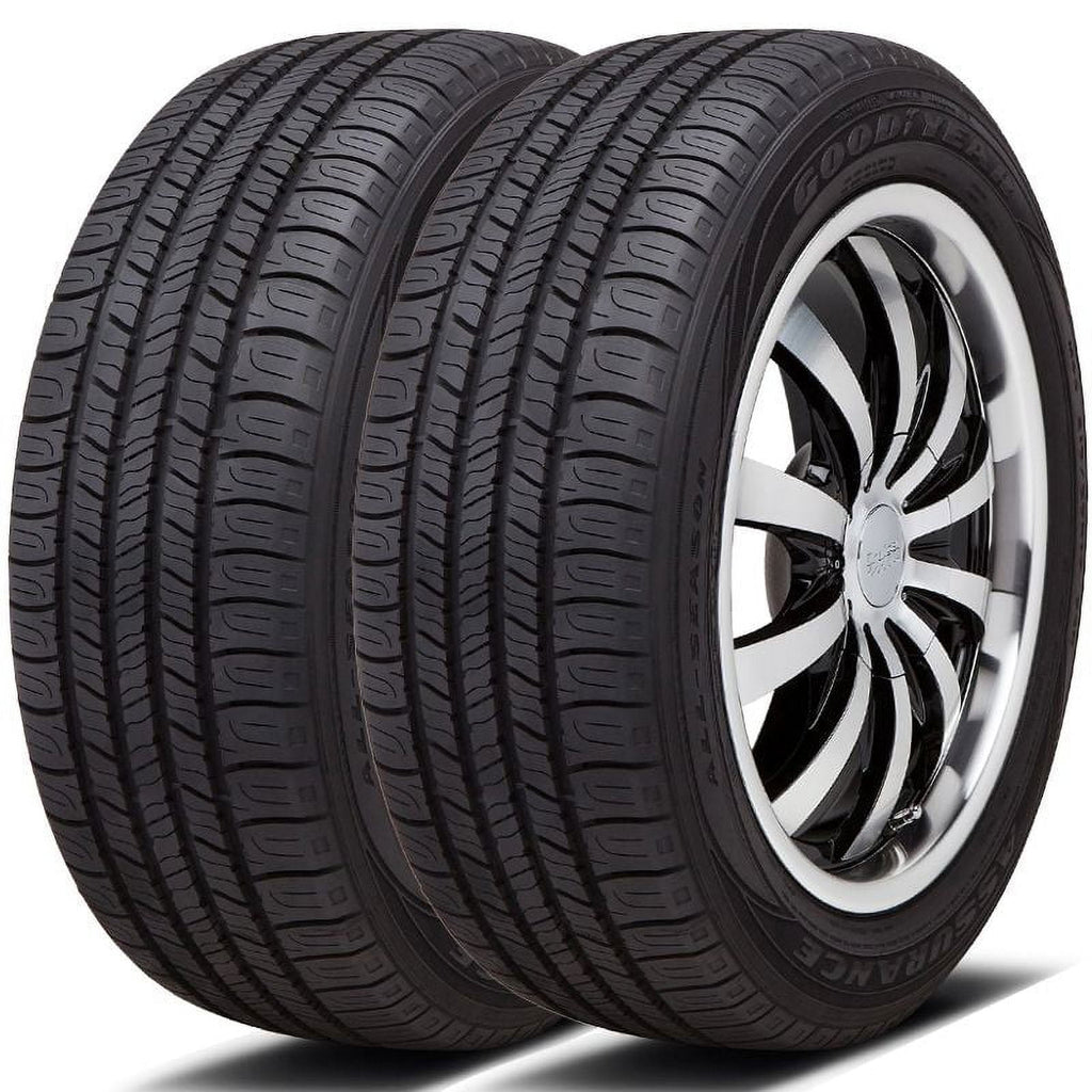 2 Goodyear Assurance All-Season 215/70R16 100T 600AB 65,000 Mile Durable Tires 407782374 / 215/70/16 / 2157016 Goodyear