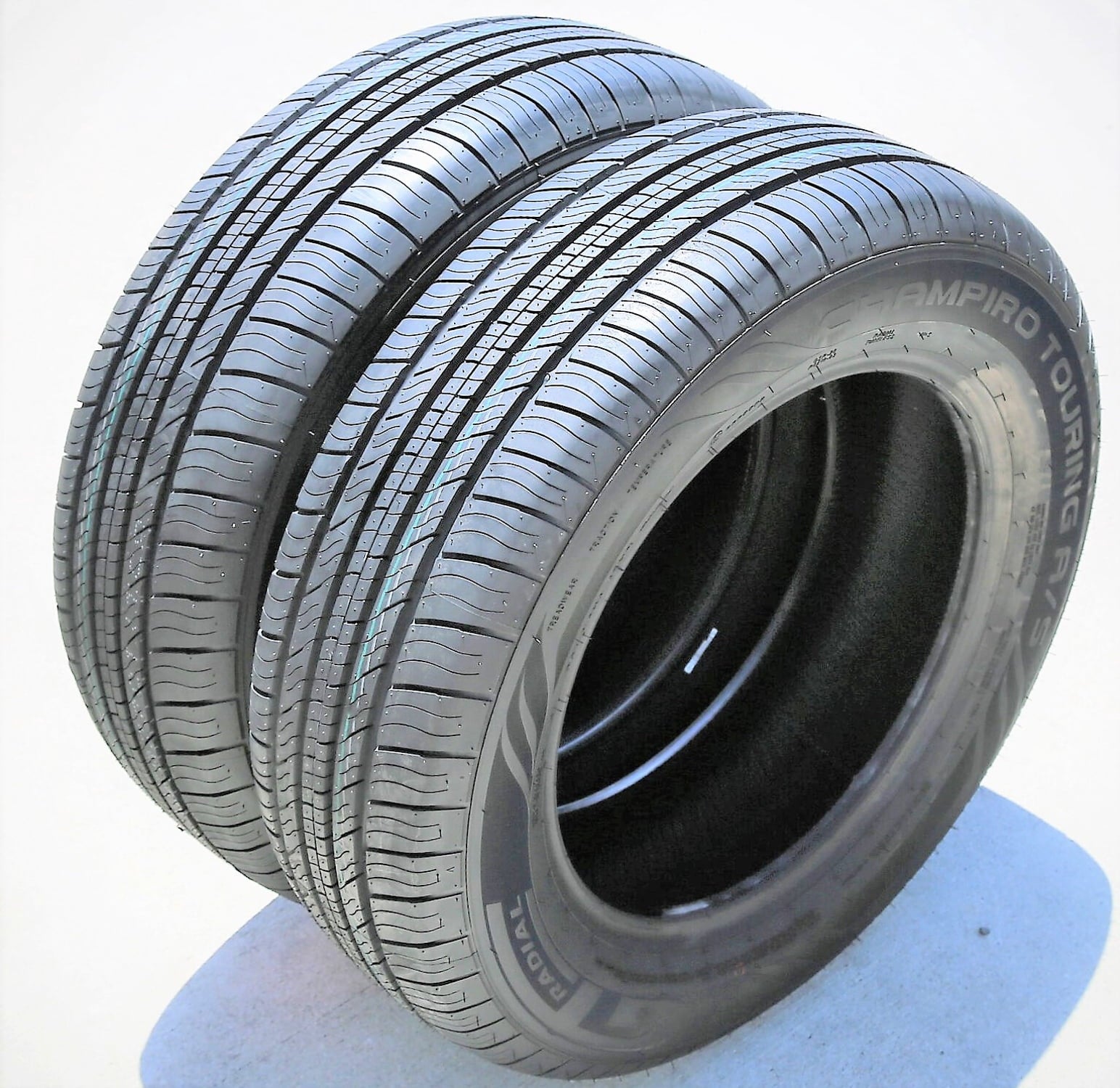 Set of 4 GT Radial Champiro Touring A/S 195/60R15 88H All Season Tires GT Radial
