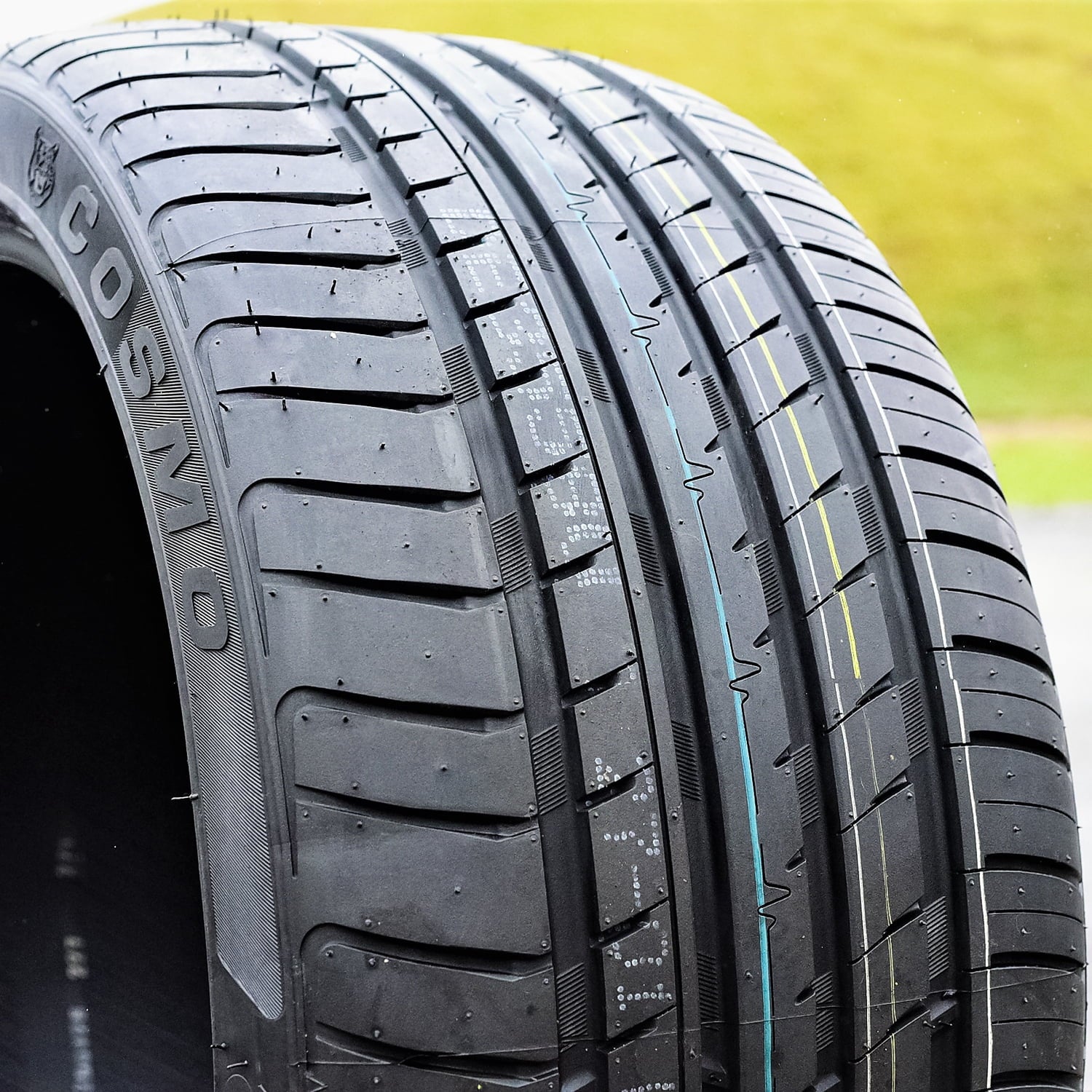Pair of 2 (TWO) Cosmo MuchoMacho 255/35ZR18 255/35R18 94Y XL A/S High Performance Tires Fits: 2011 BMW 328i Base, 2016-19 Cadillac ATS V Cosmo