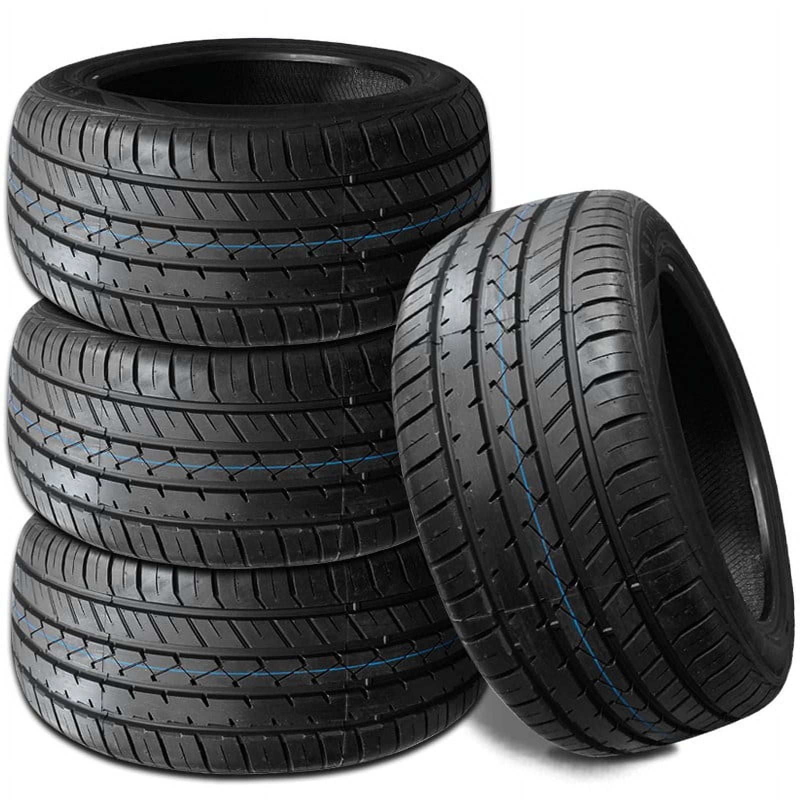 4 Lionhart LH-FIVE 255/50R20 109V All Season Performance Tires [40K Mi Warranty] LHST52050020 / 255/50/20 / 2555020 Lionhart