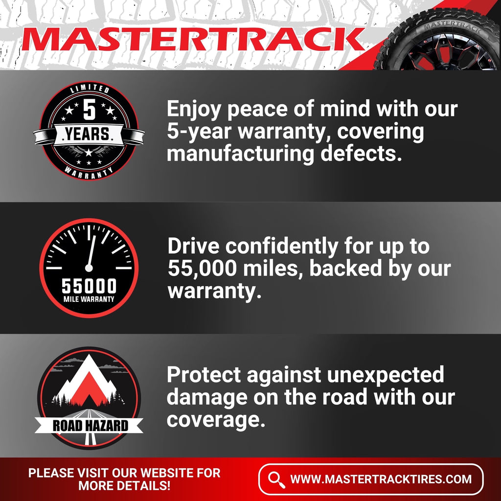 Mastertrack M-TRAC CUV All Season 225/55R18 98V Crossover CUV/SUV Tire 225/55/18(Tire Only) Mastertrack