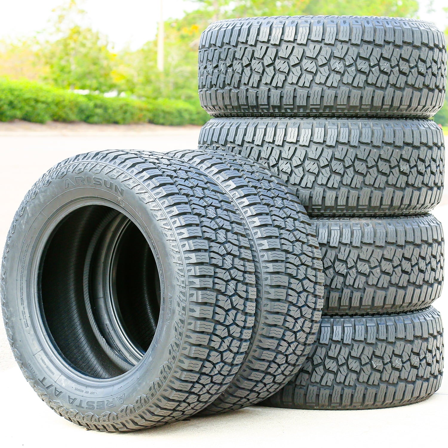 Arisun Aresta A/T ZG06 LT295/65R20 129/126S E 10 Ply All Terrain Light Truck Tire Arisun