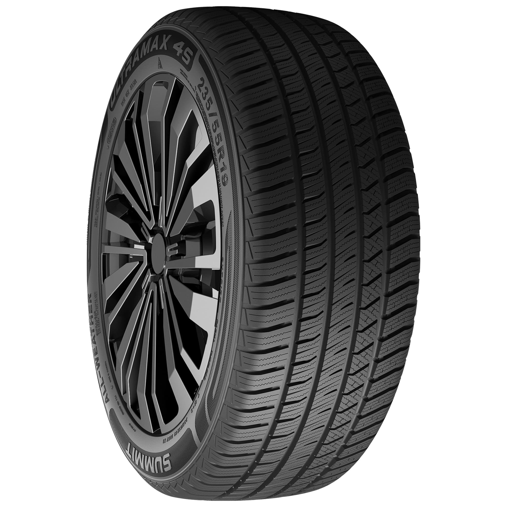 Summit Ultramax 4S All Weather 255/40R19 100V XL Passenger Tire Summit Appliance