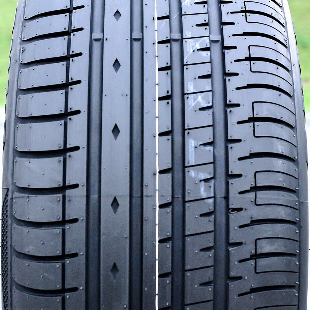 Pair of 2 Accelera Phi-R 215/50ZR18 215/50R18 97W XL High Performance a/s All Season Tires Accelera