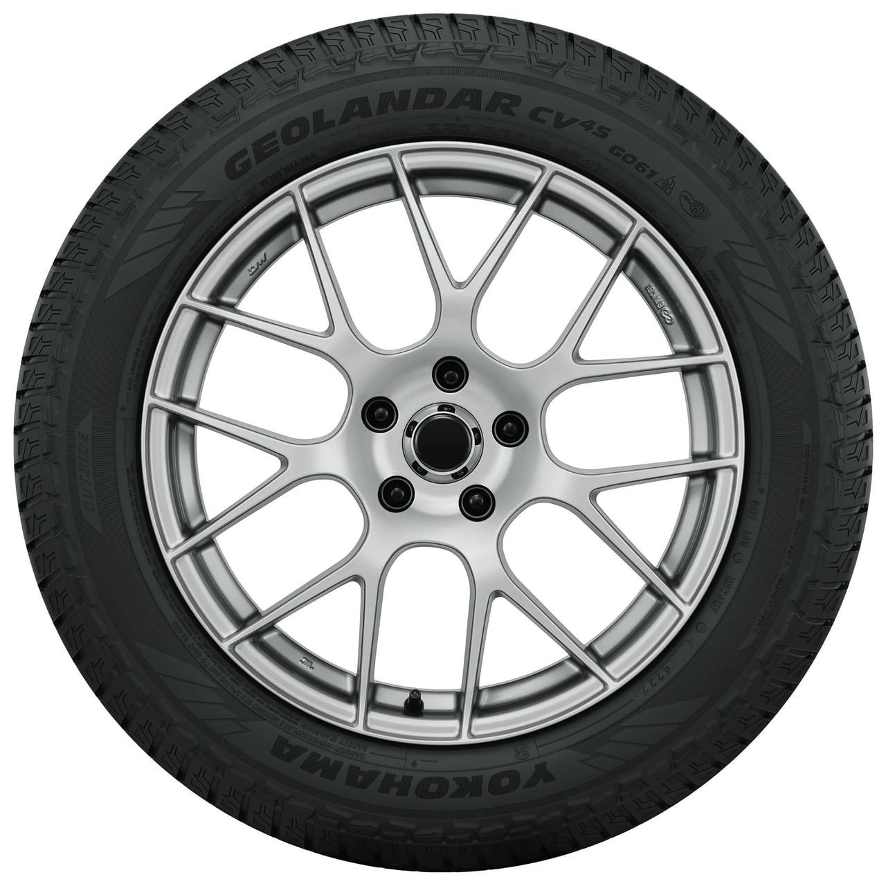 Yokohama Geolandar CV 4S All Weather 265/50R20 111V XL SUV/Crossover Tire Yokohama