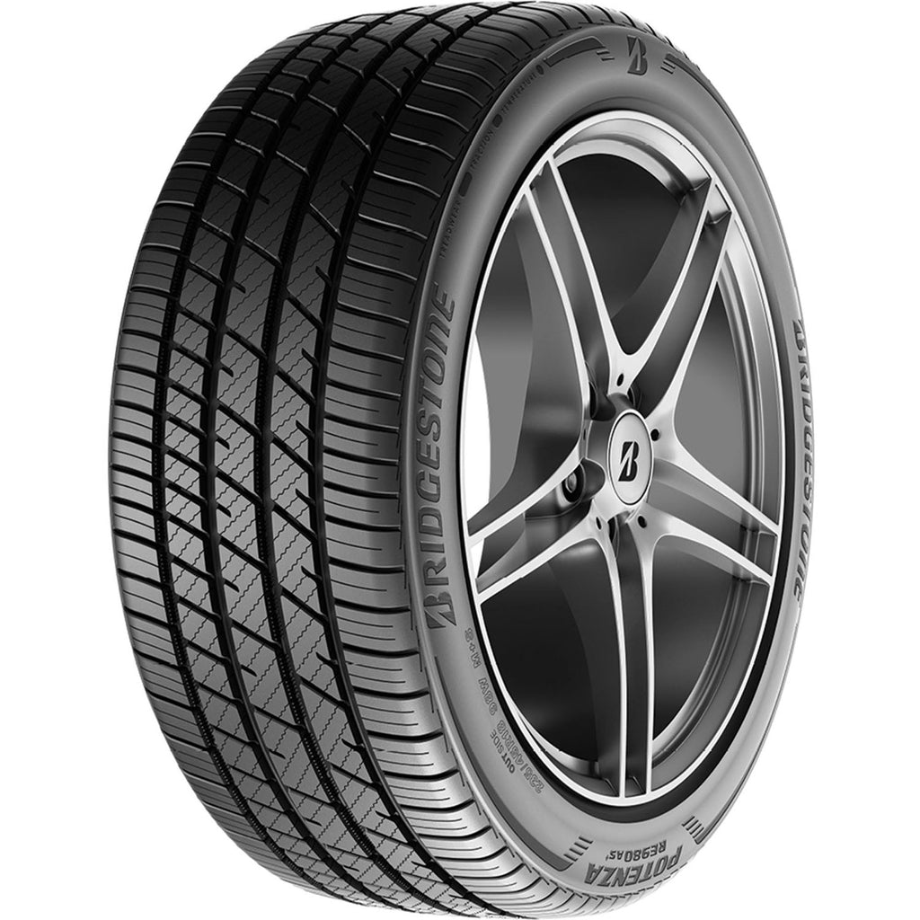 Bridgestone Potenza RE980AS+ Performance 215/55R17 94W Passenger Tire Bridgestone