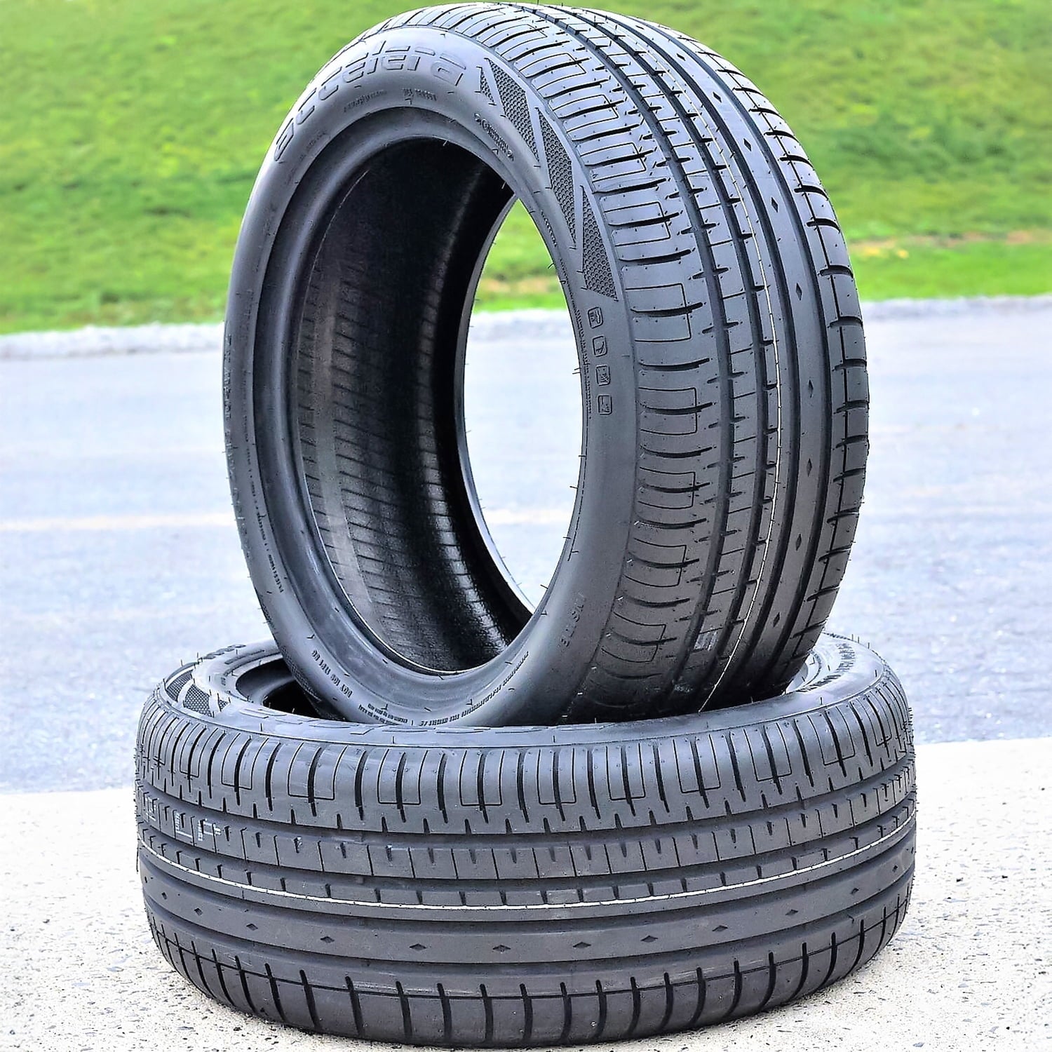 Pair of 2 Accelera Phi-R 215/50ZR18 215/50R18 97W XL High Performance a/s All Season Tires Accelera