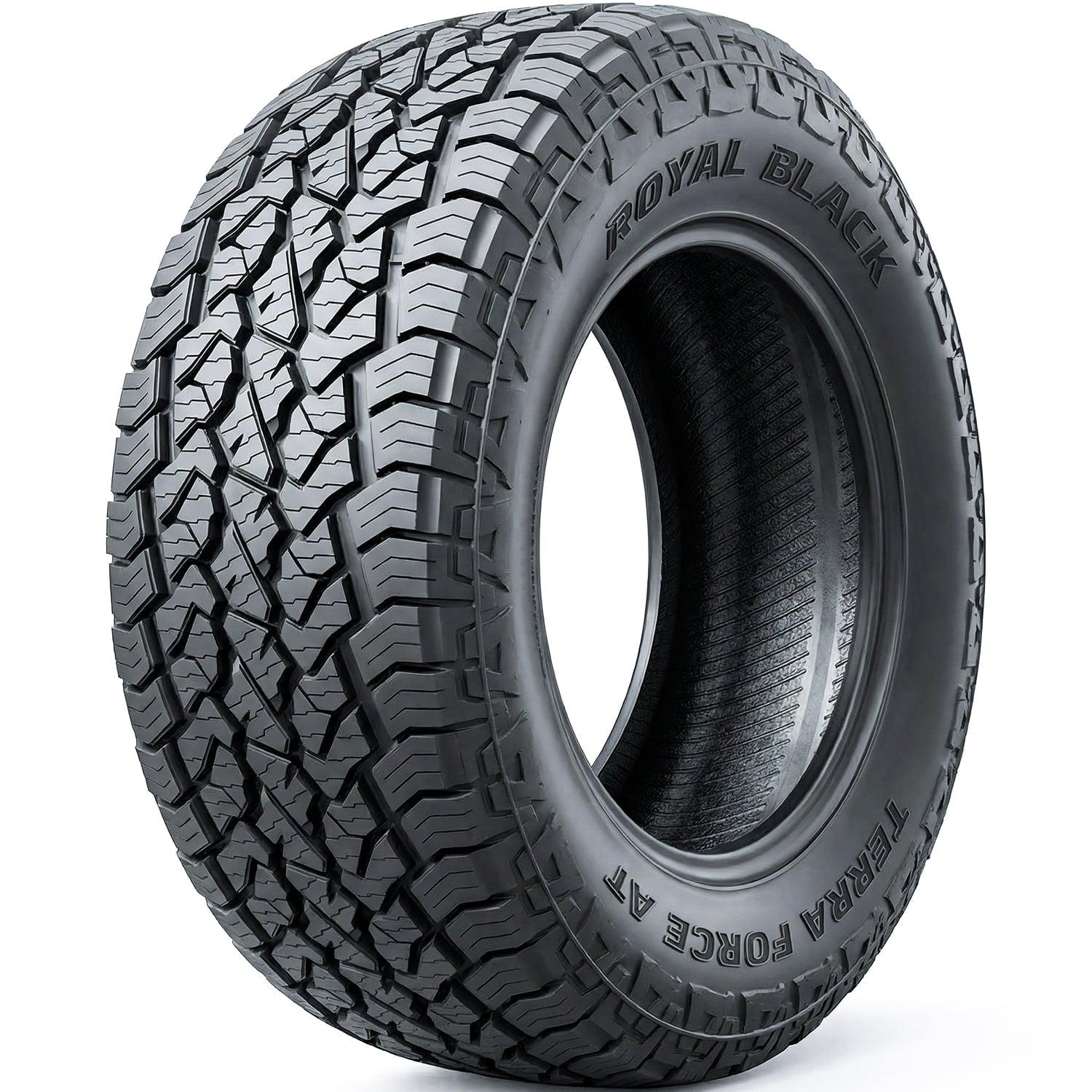 Royal Black Terra Force AT 245/70R17 119/116S E 10 Ply a/t All Terrain Light Truck Tire Royal Black