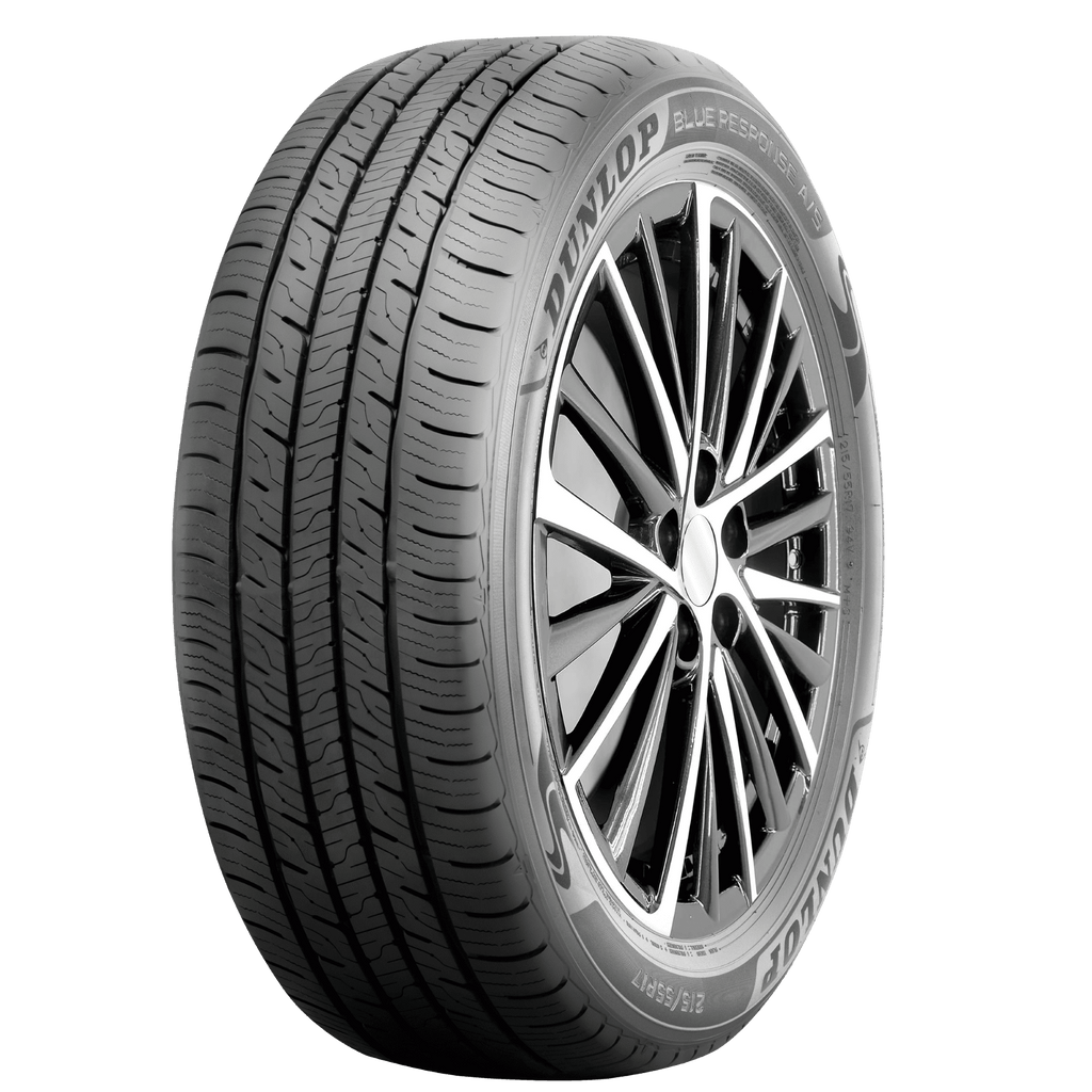 Set of 4 Dunlop Blue Response A/S 215/45R17 87V Tires Dunlop