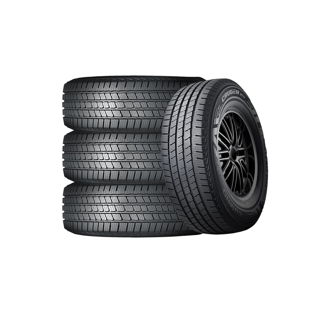 Set of 4 Kumho Crugen HT51 P235/70R17 108T XL Tires Fits: 2004-11 Ford F-150 XLT, 2013-14 Ford F-150 XLT Kumho Tire