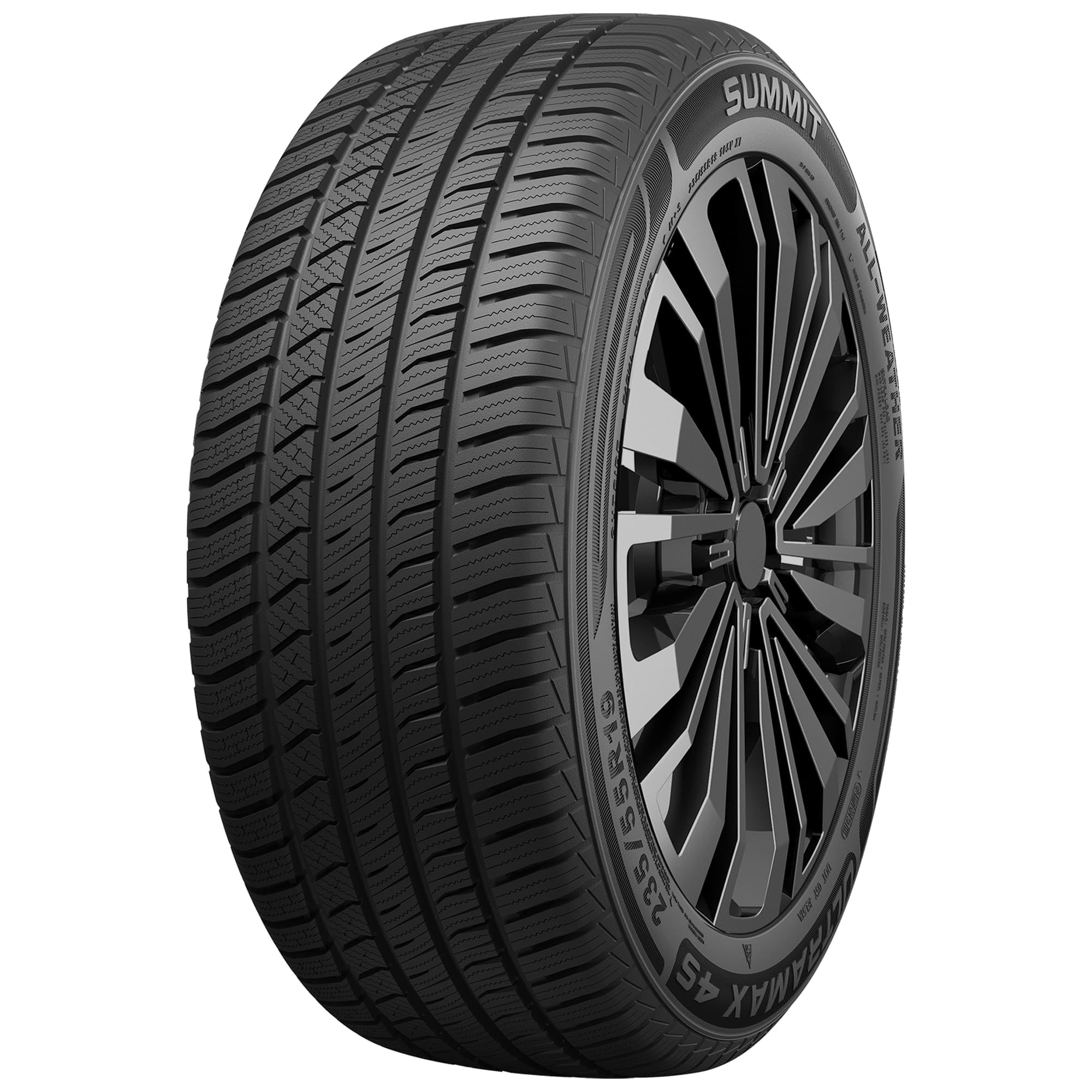 Summit Ultramax 4S All Weather 255/40R19 100V XL Passenger Tire Summit Appliance