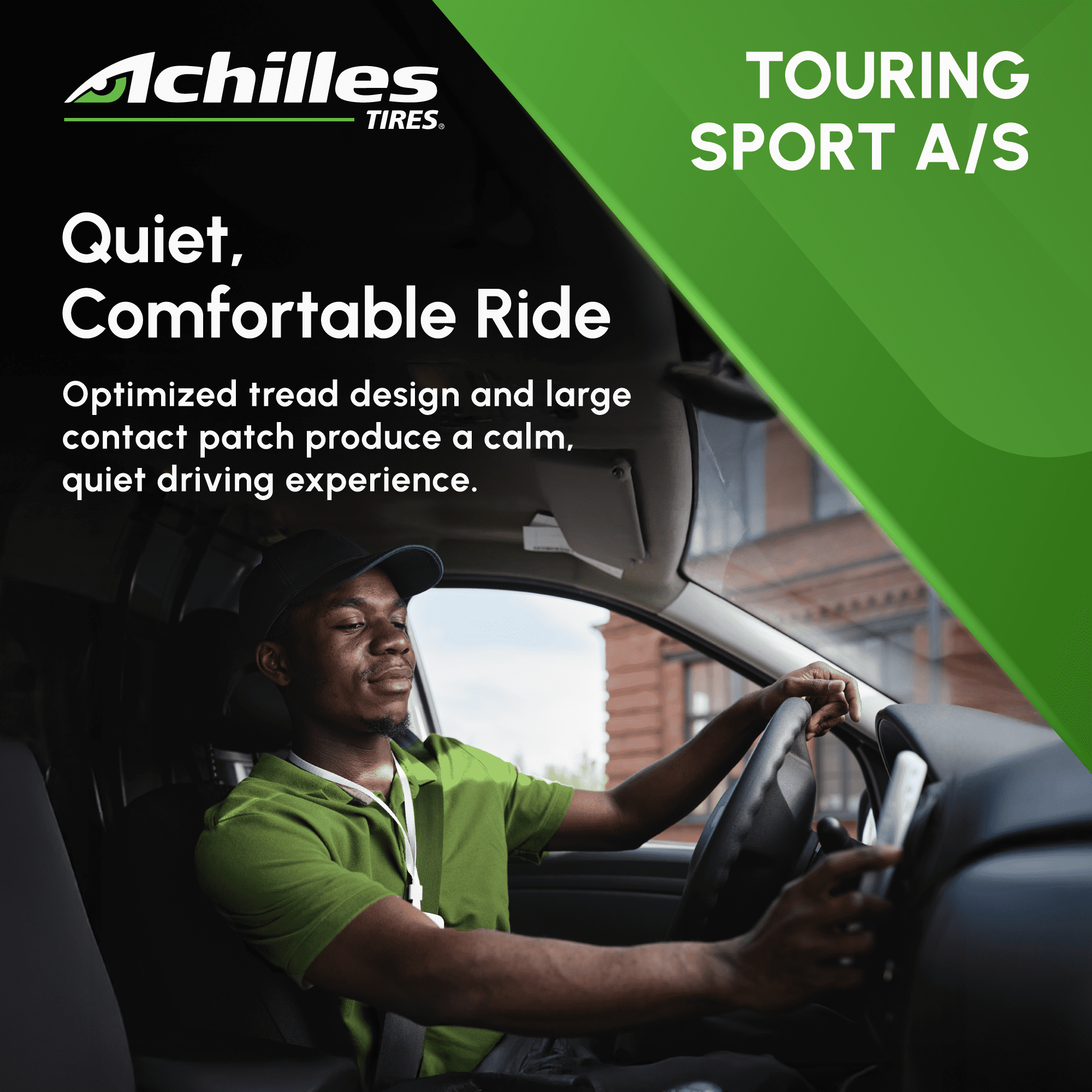Achilles Touring Sport AS All Season 225/50R17 94V Passenger Tire Achilles