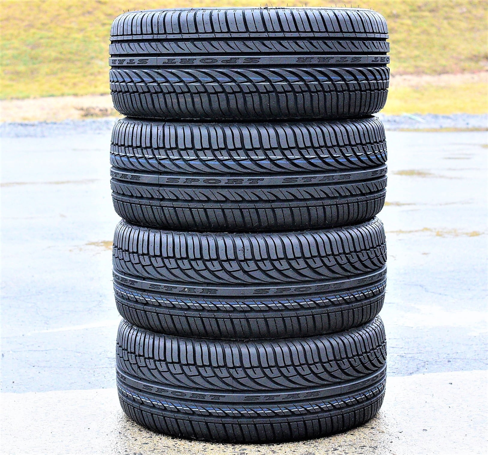 Set of 4 Fullway HP108 225/60R16 98H Performance a/s All Season Tires Fullway