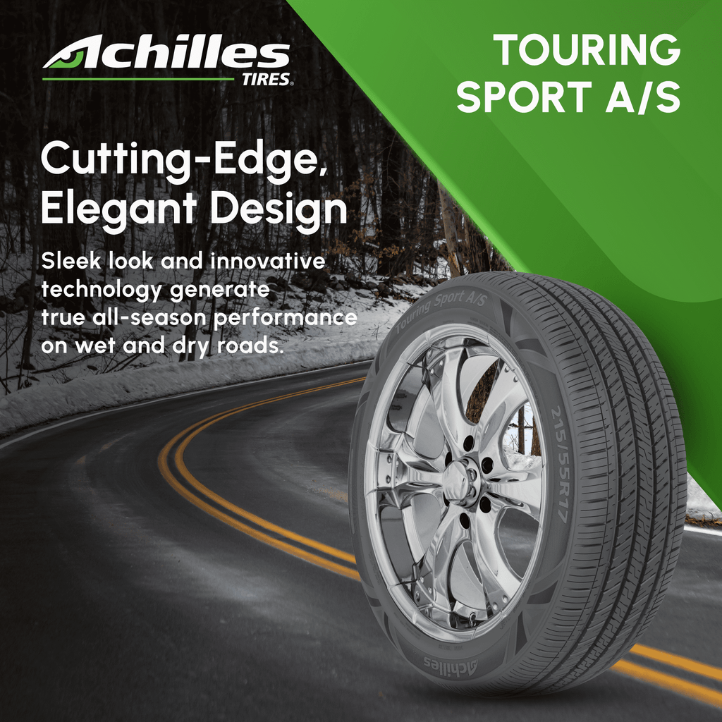 Achilles Touring Sport A/S All Season 215/55R17 94V Passenger Tire Achilles