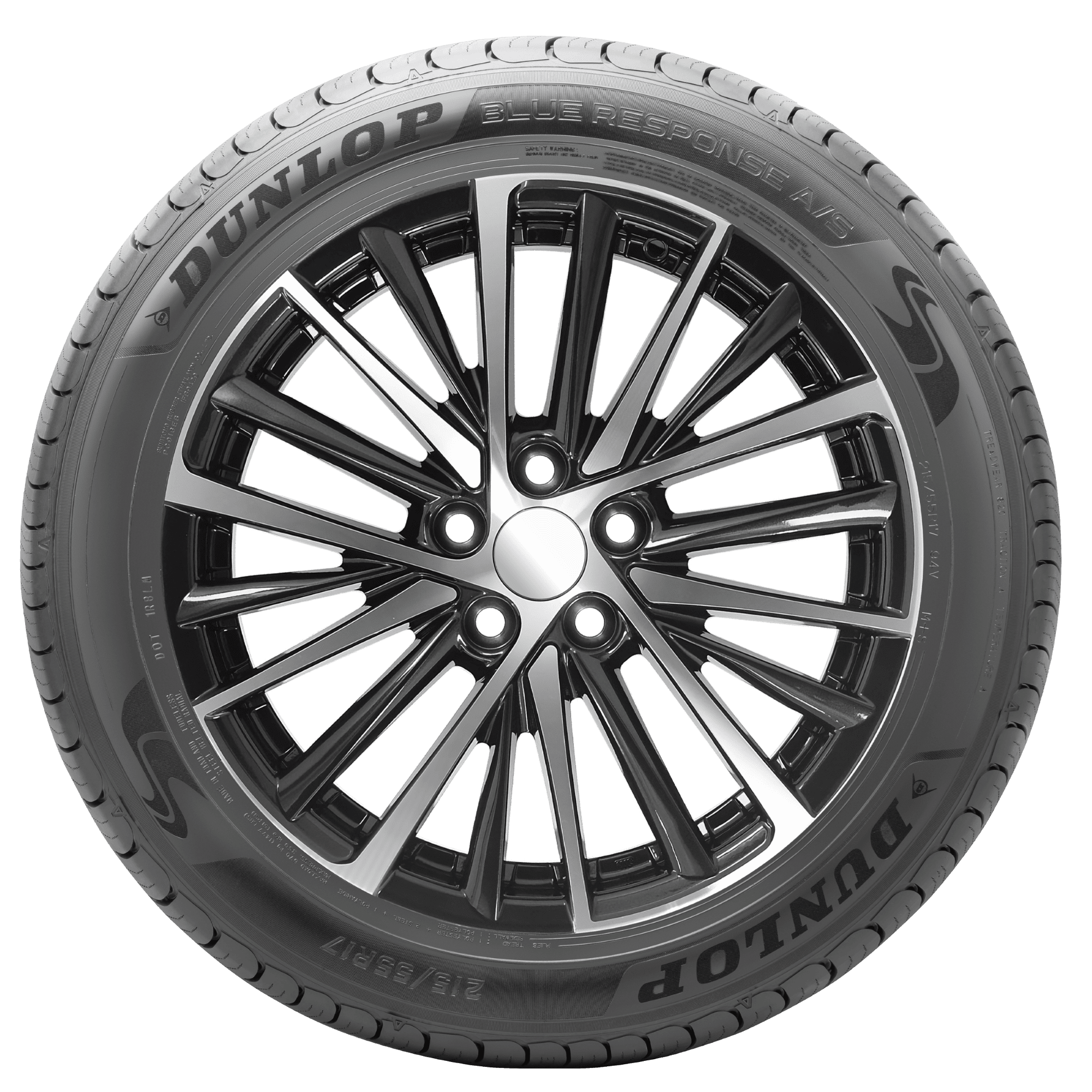 Set of 4 Dunlop Blue Response A/S 245/45R20 99V Tires Dunlop