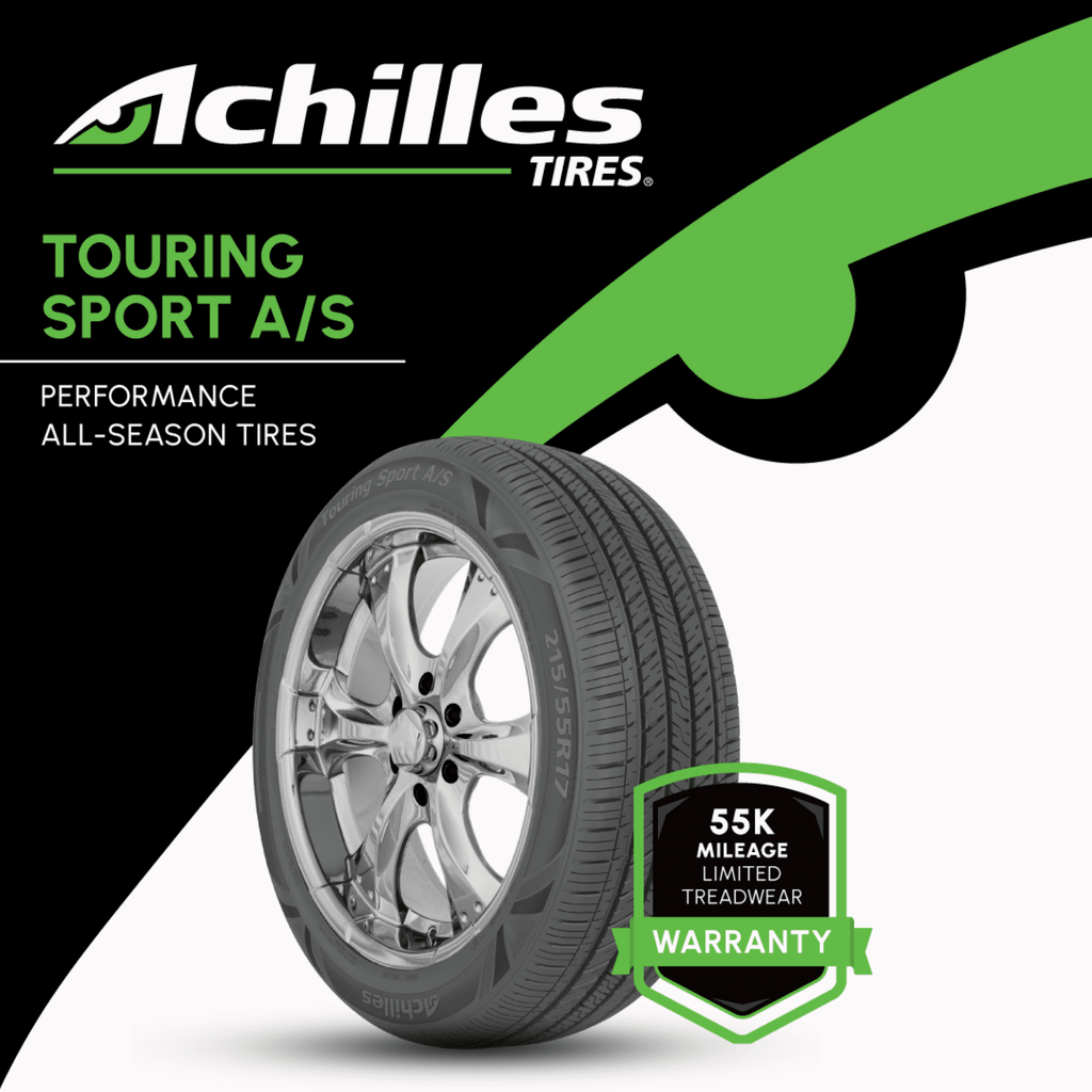 Achilles Touring Sport A/S All Season 215/55R17 94V Passenger Tire Achilles