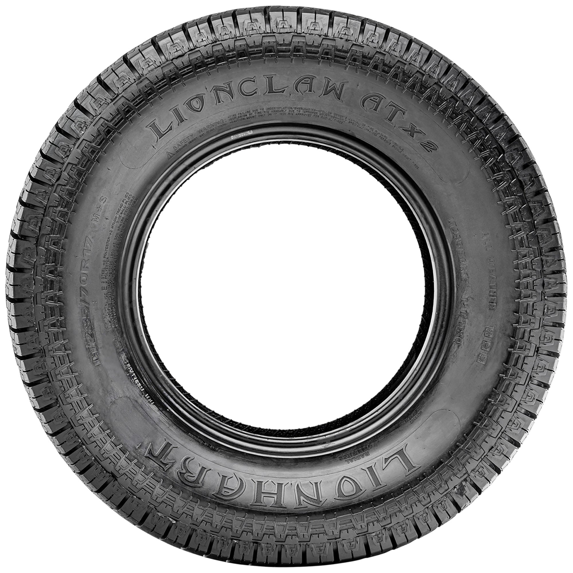 Lionhart Lionclaw ATX2 235/70R16 104 S Tire Fits: 2004-07 Honda Pilot EX-L, 2013 Ford Explorer Sport Lionhart