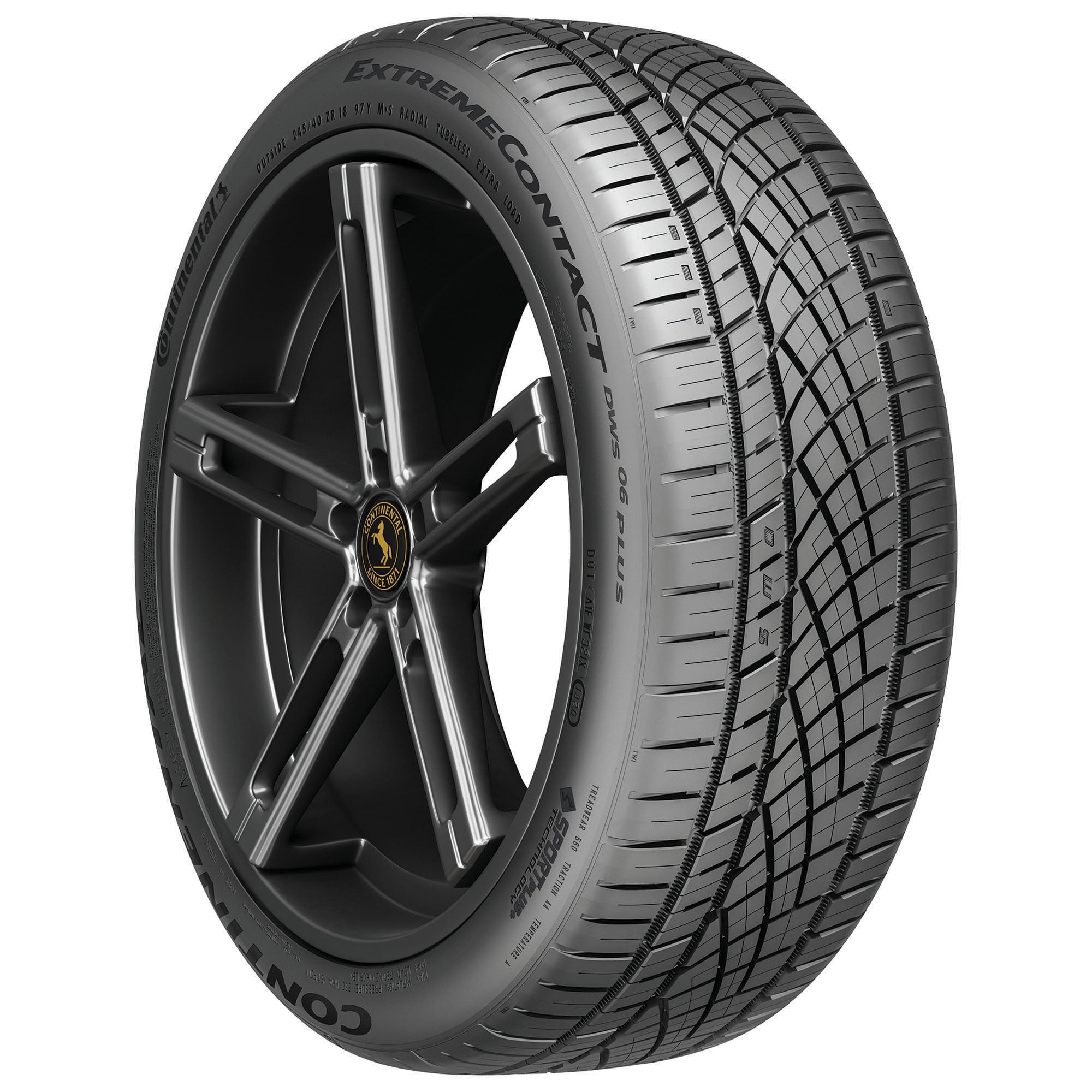 Continental ExtremeContact DWS06 PLUS UHP All Season 275/40ZR22 108W XL Passenger Tire Continental