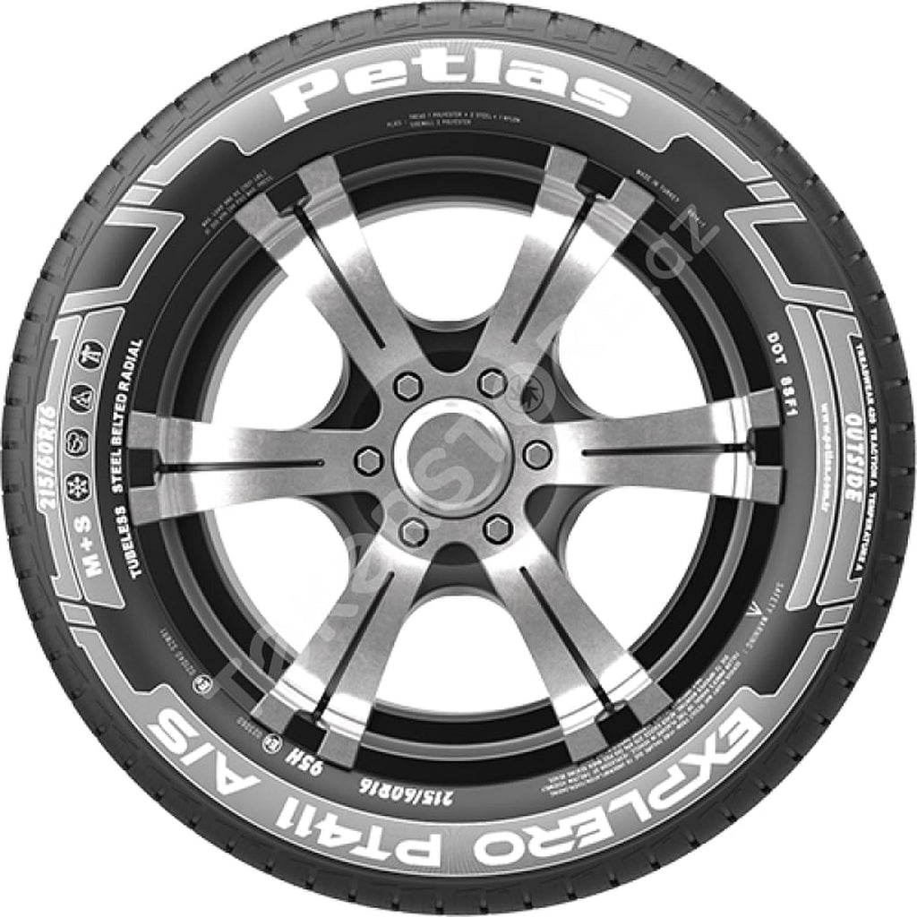 Petlas Explero A/S PT411 All Season 255/65R16 109H Passenger Tire Petlas