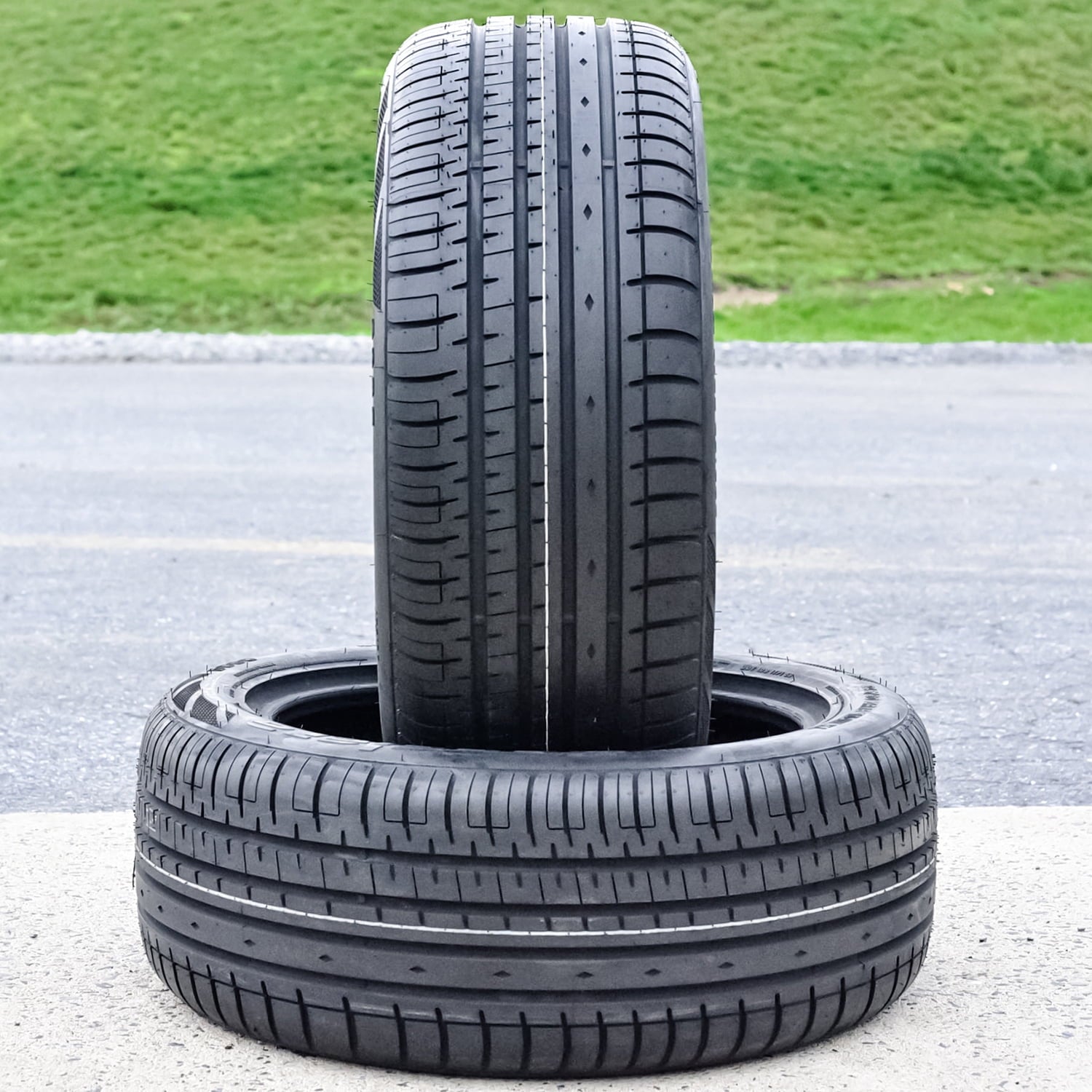 Pair of 2 Accelera Phi-R 215/50ZR18 215/50R18 97W XL High Performance a/s All Season Tires Accelera